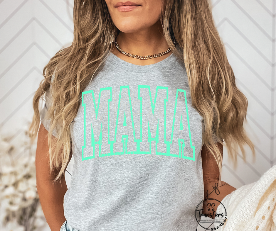 MAMA PUFF (Multiple Colors) Screen Print Transfer