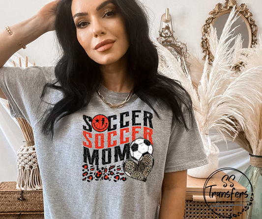 Soccer Mom Red DTF Transfer