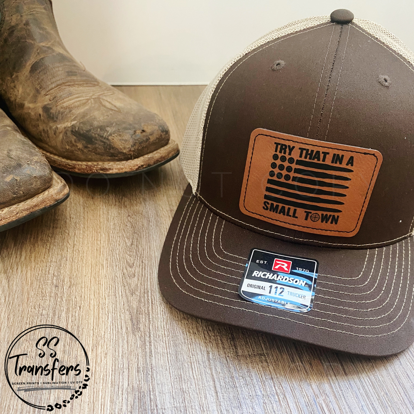 Small Town Collection Leather Patches