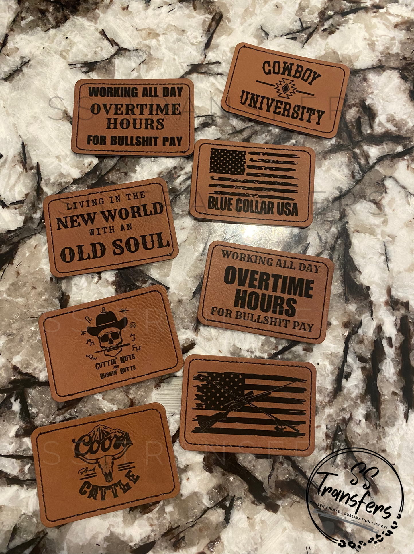 Blue Collar Patch Collection