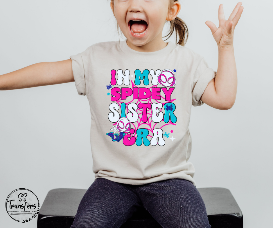 Spidey Sister Era DTF Transfer