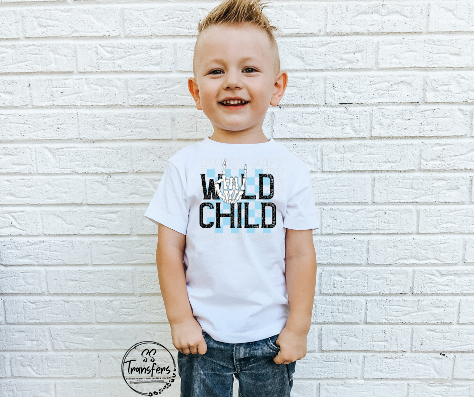 Wild Child Boy/Girl DTF Transfer