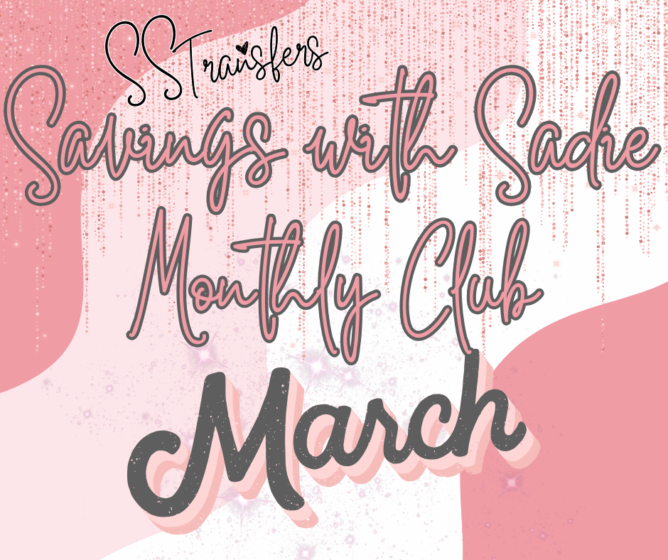 Savings With Sadie Monthly Club