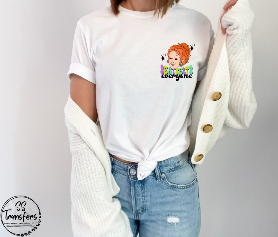 Take Chances Make Mistakes Get Messy (Pocket Included) DTF Transfer