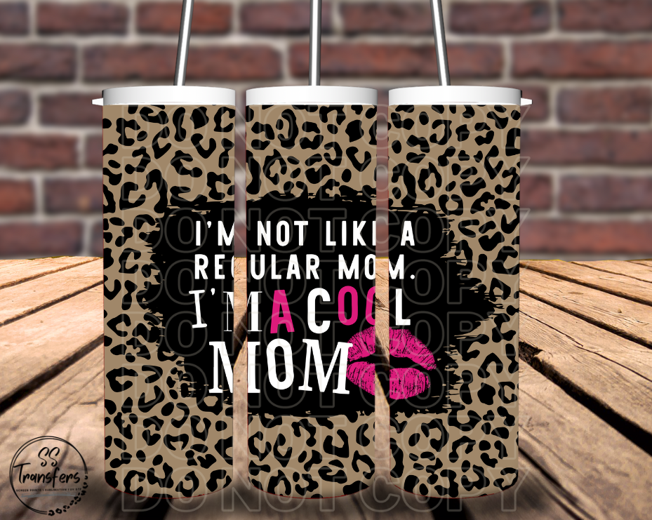Not A Regular Mom Sub Tumbler Transfer