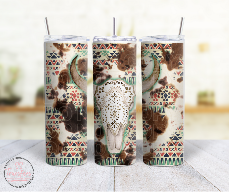 Aztec Longhorn Sub Tumbler Transfer