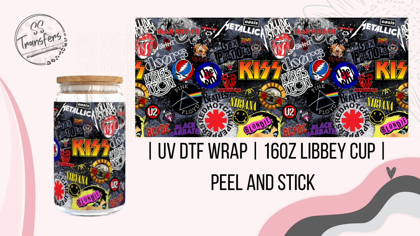 80's Rockers Libbey UV Wrap