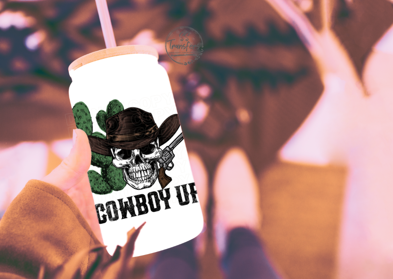 Cowboy Up Libbey UV Wrap