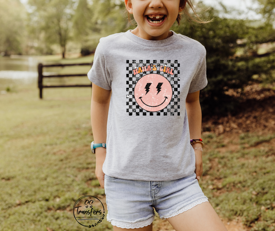 Mama's Girl Smiley DTF Transfer