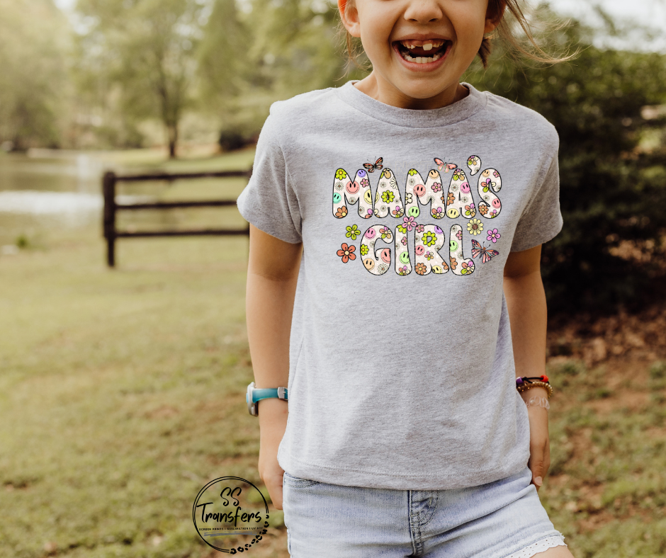 Mama's Girl Butterfly DTF Transfer