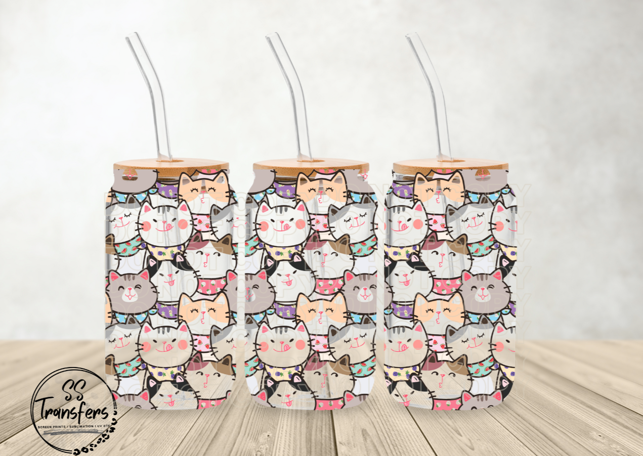 Kitties #1 Libbey UV Wrap