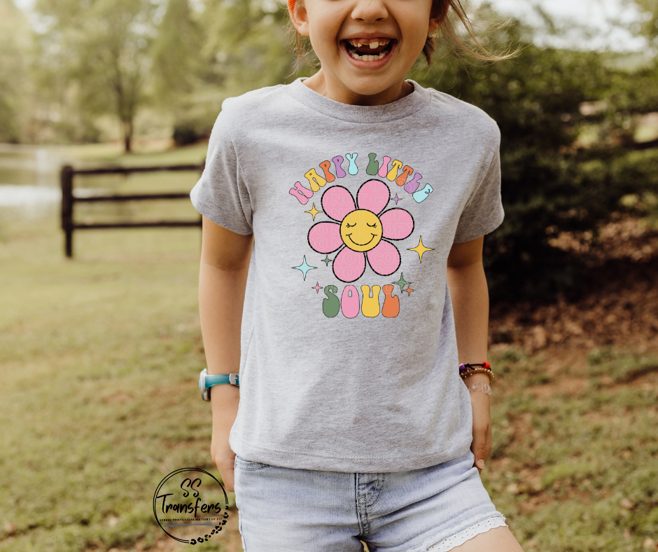 Happy Little Soul DTF Transfer