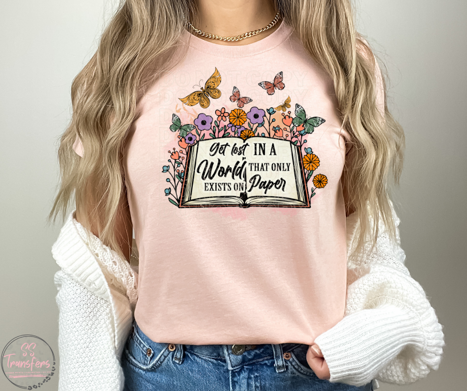 Get Lost Sublimation Transfer