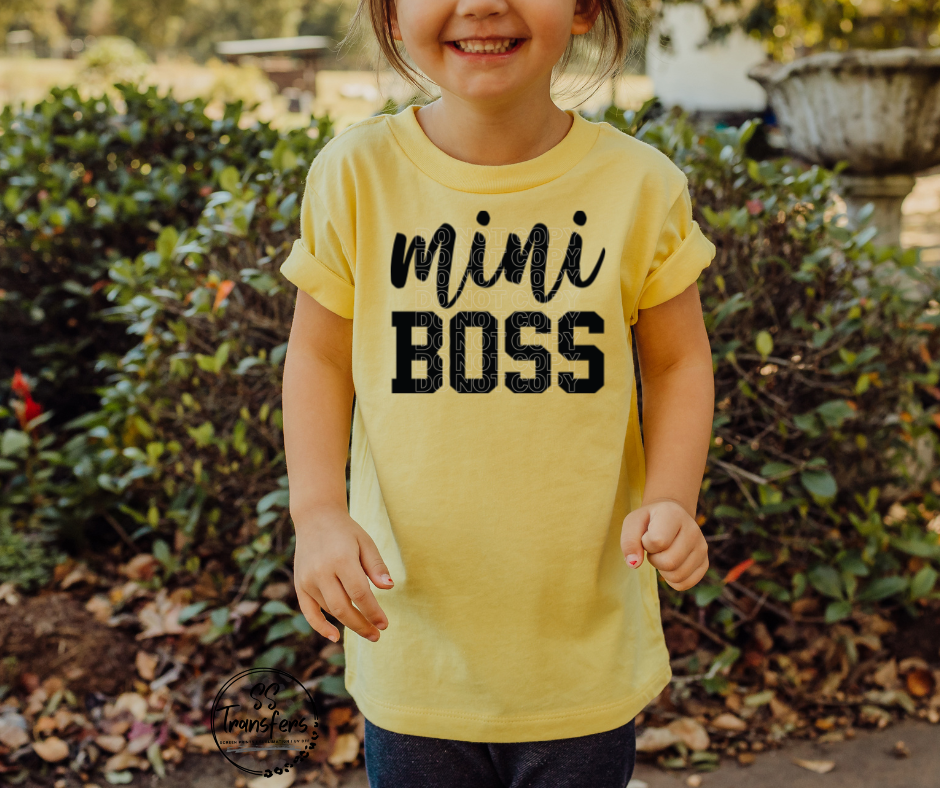 Mini Boss DTF Transfer