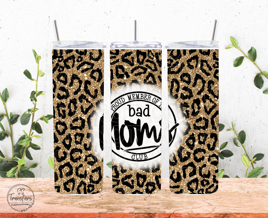 Bad Moms Club Sub Tumbler Transfer