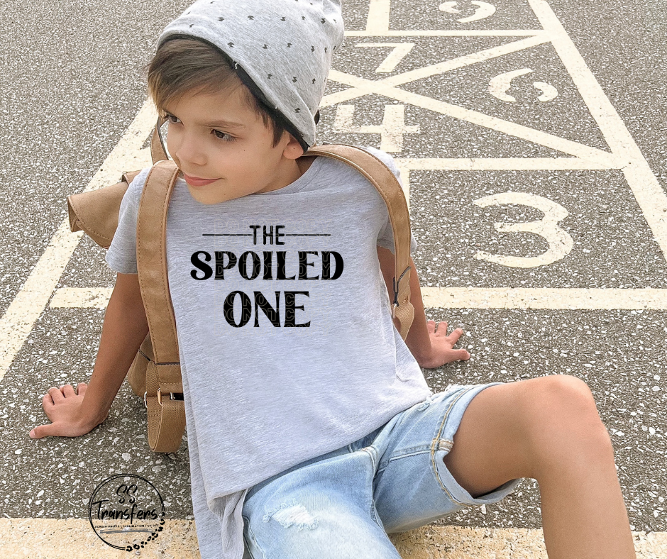 The Spoiled One DTF Transfer