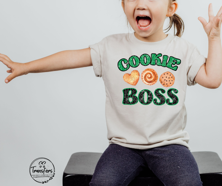 Cookie Boss DTF Transfer
