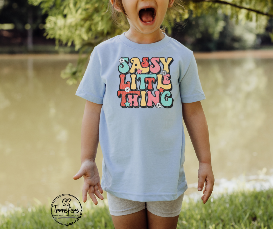 Sassy Little Thing DTF Transfer