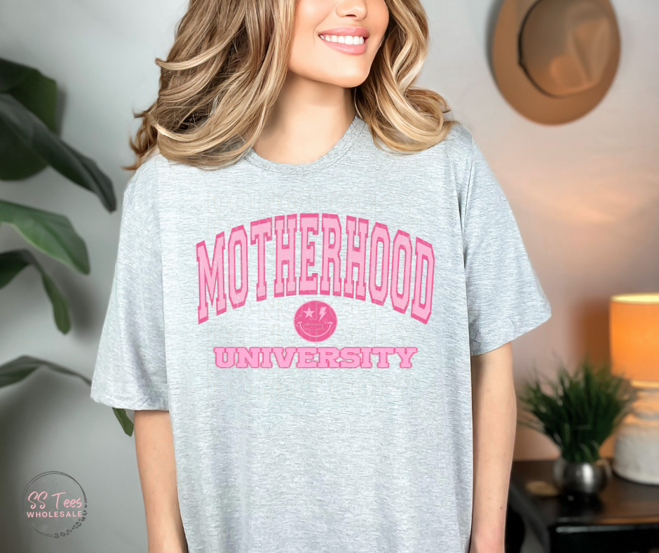 Motherhood University Sublimation Transfer