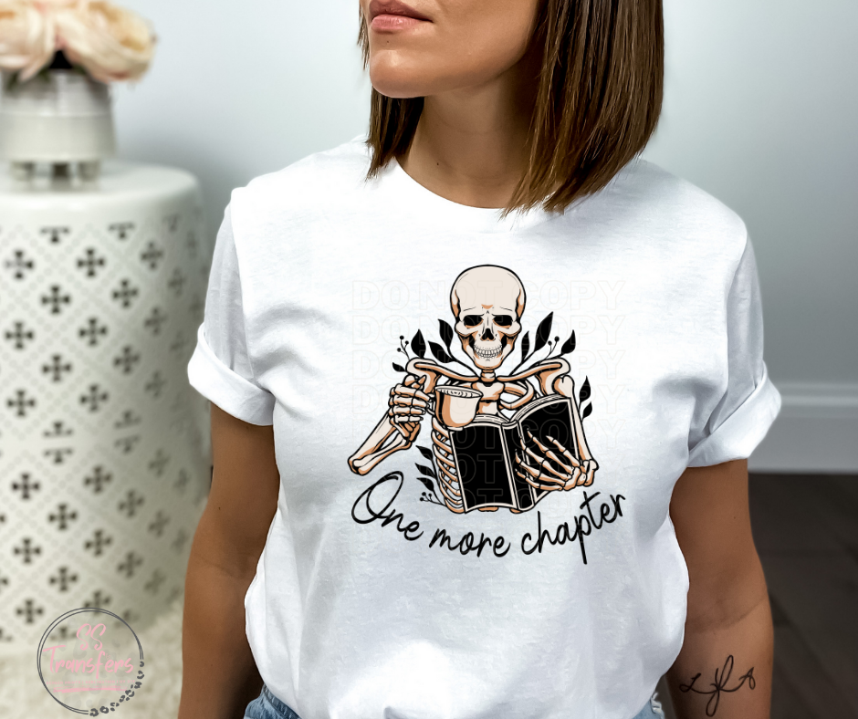 One More Chapter Sublimation Transfer
