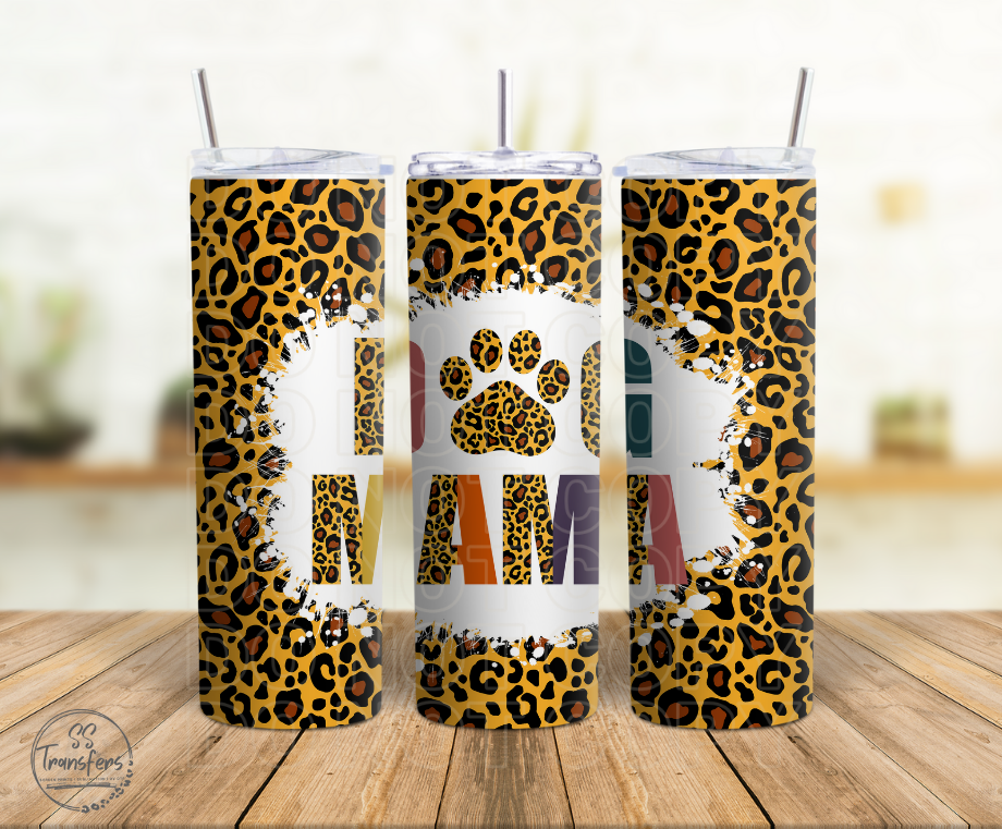 Dog Mama Sub Tumbler Transfer