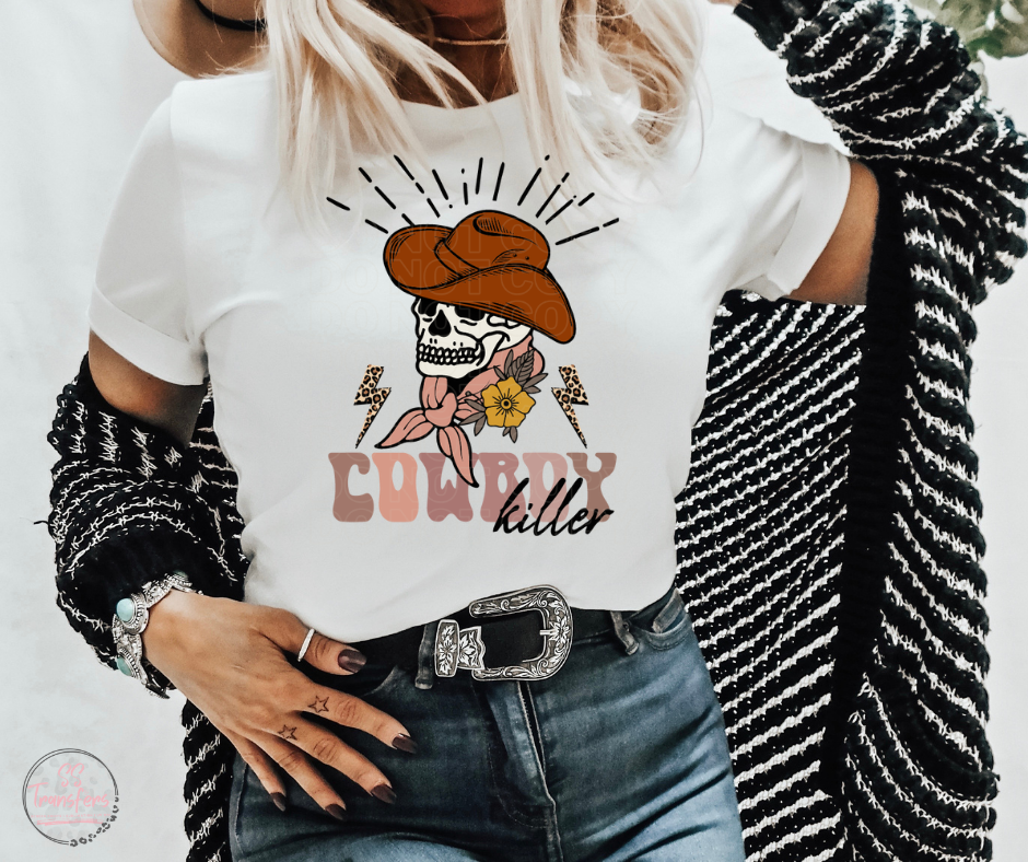 Cowboy Killer Sublimation Transfer