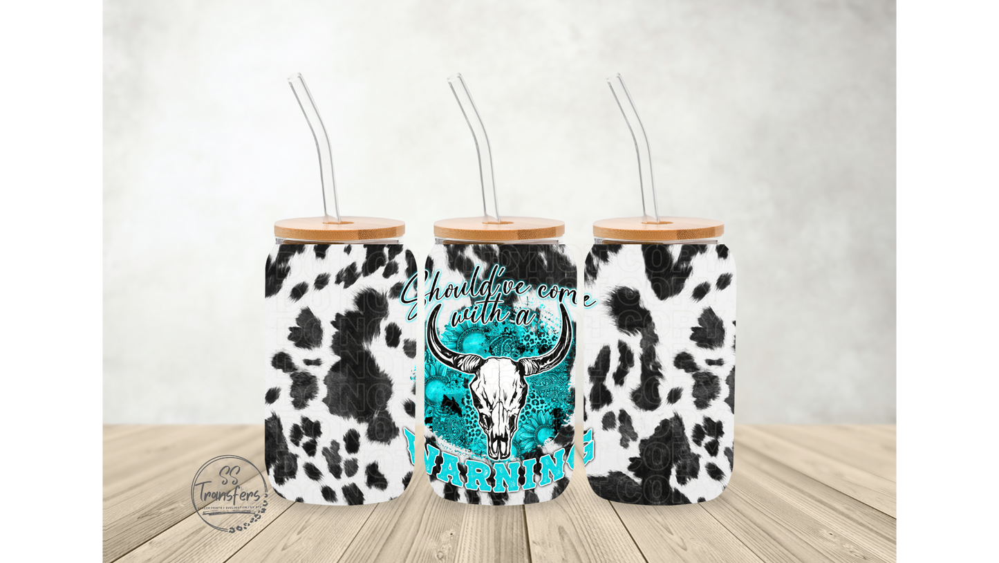 Should've Come With a Warning Libbey UV Wrap