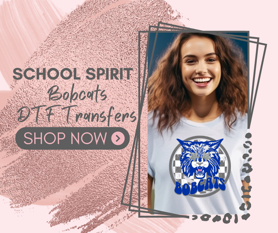 Bobcats Mascot DTF Transfers – SS Transfers