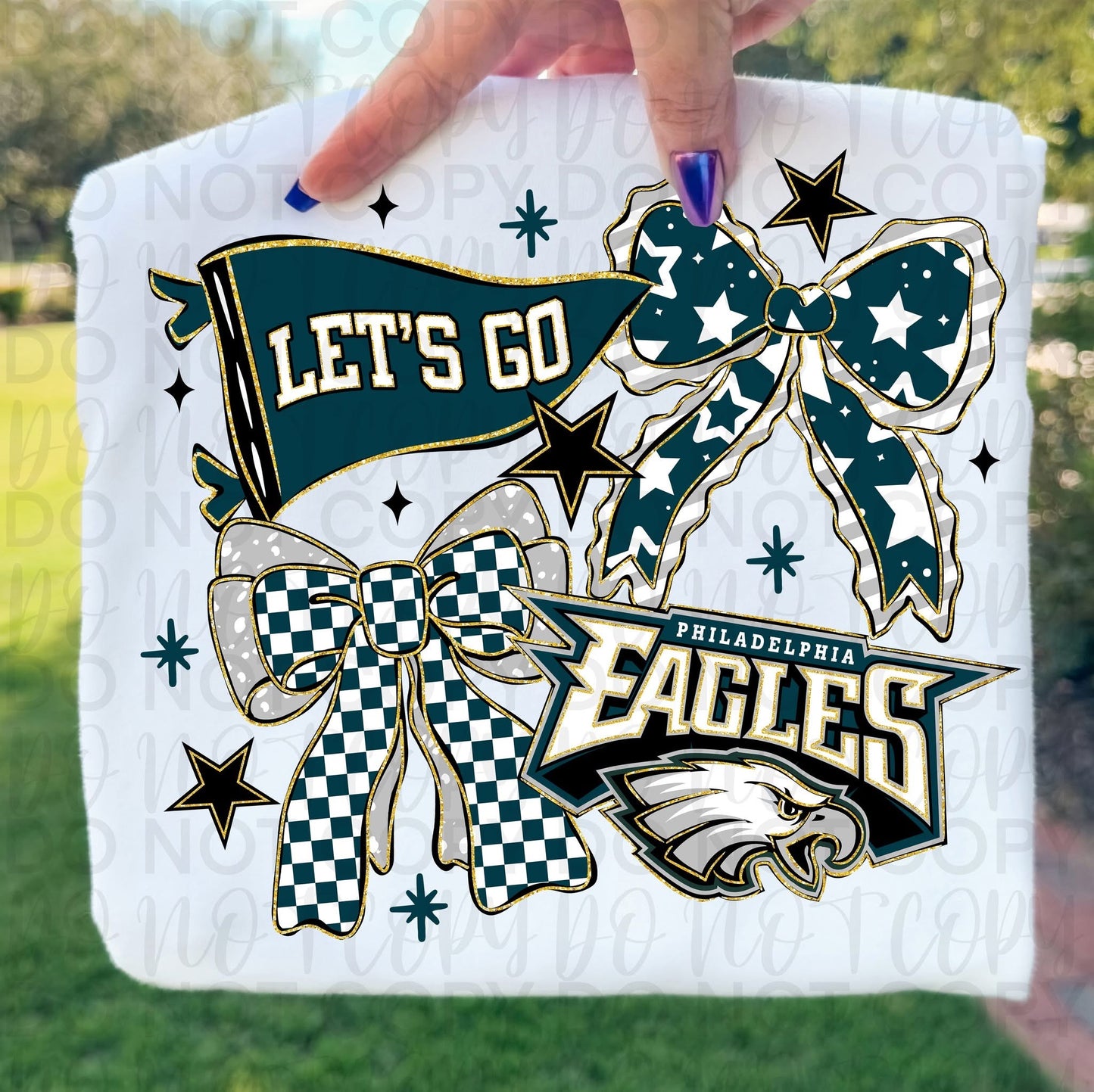 Let's Go Bows Pro (All Teams Avail.) DTF Transfer