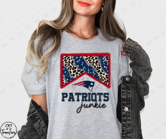 Pats Junkie DTF Transfer