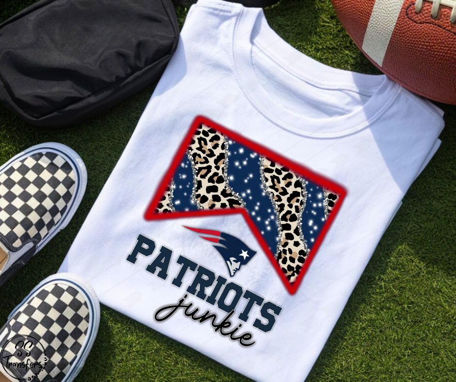 Pats Junkie DTF Transfer