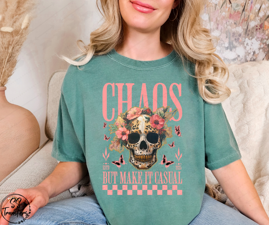Casual Chaos DTF Transfer
