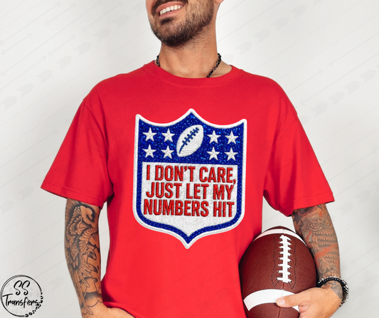 Let My Numbers Hit DTF Transfer