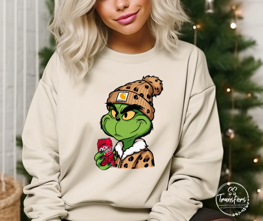 Green Man Drinks (Multiple Options) DTF Transfer