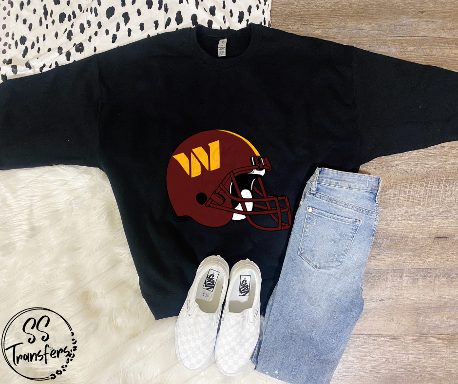 Washington Oversized Helmet/W *SS Exclusive* DTF Transfer