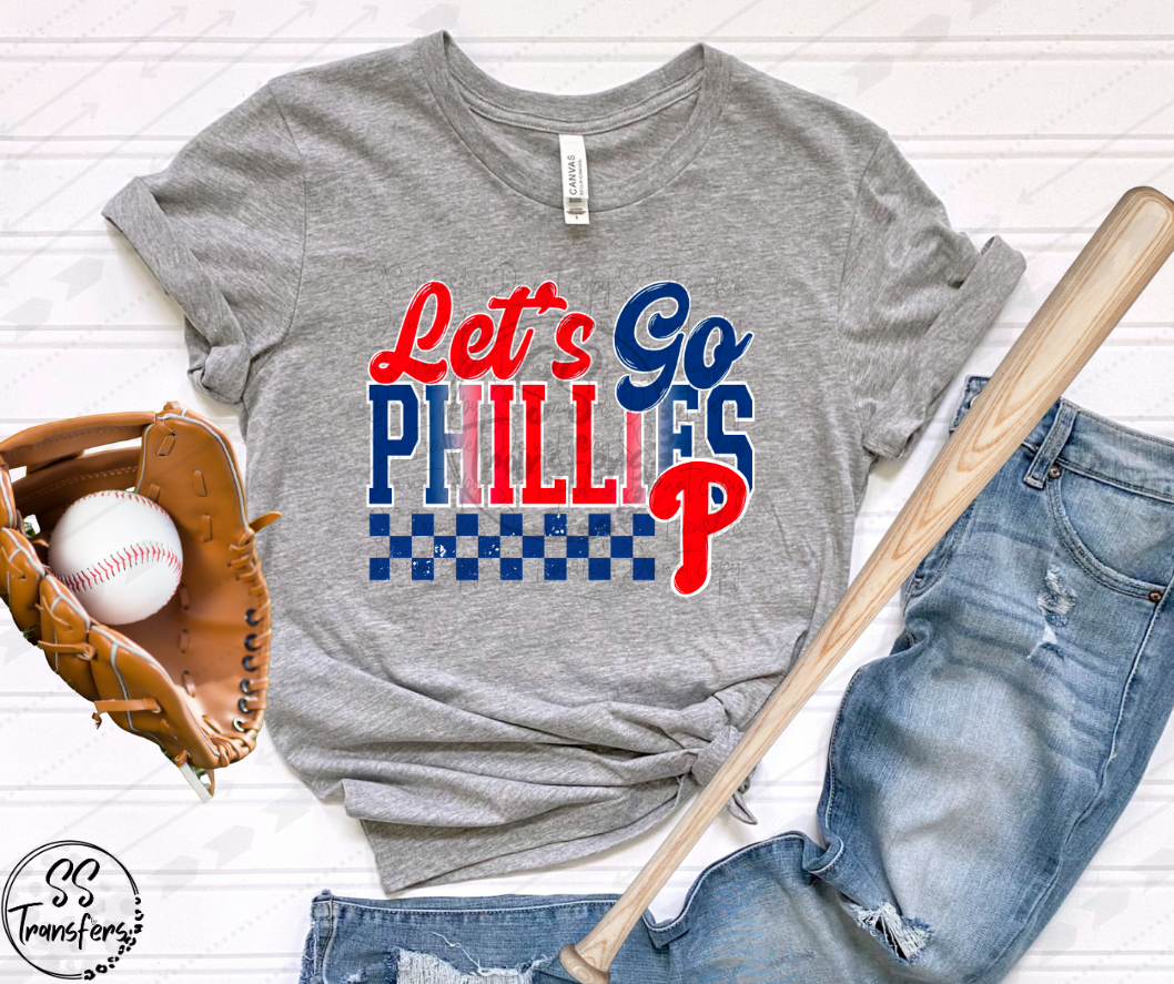 Let's Go Baseball (All. Pro Teams Avail) DTF Transfer – SS Transfers