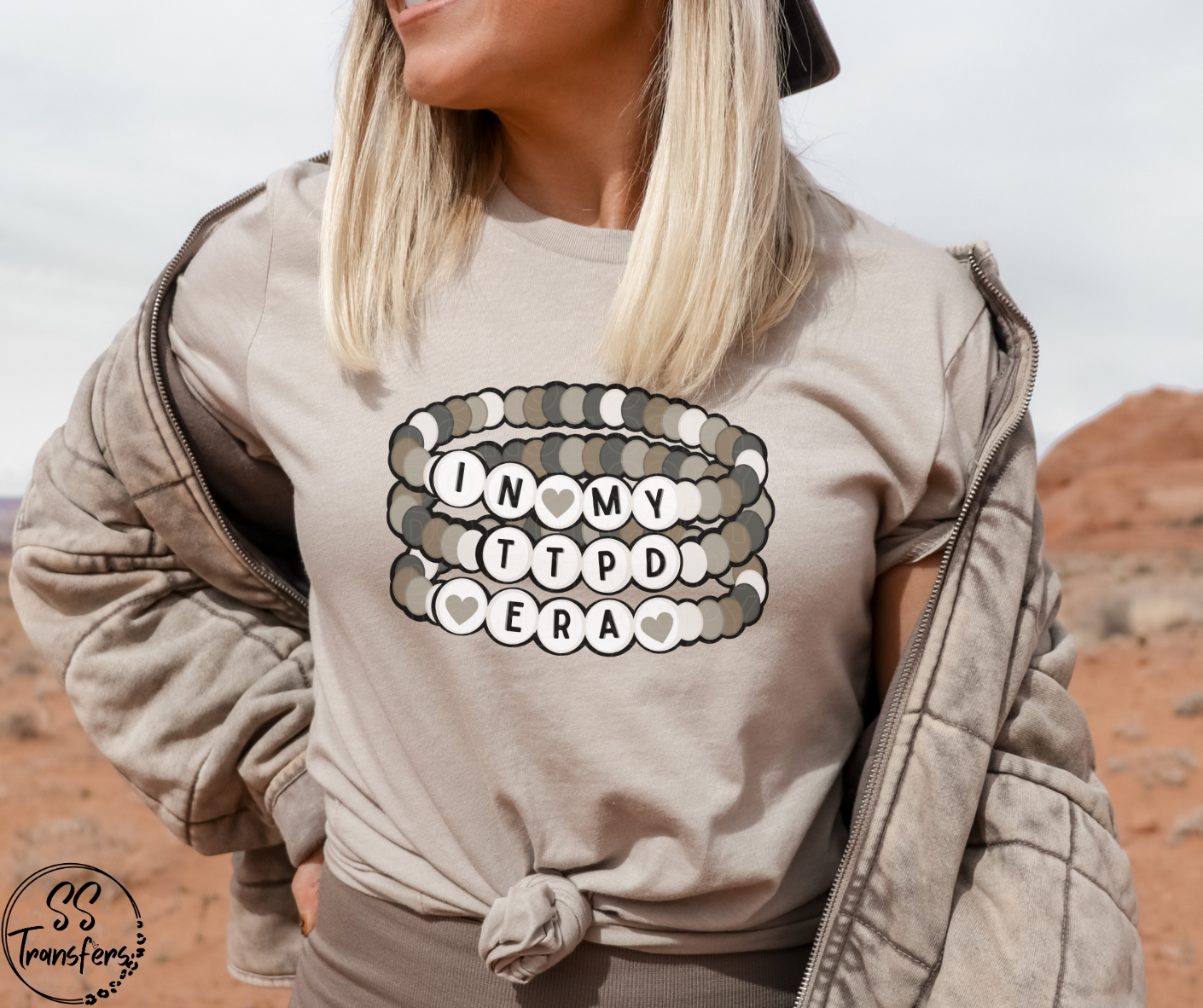 In My TTPD Era Bracelets DTF Transfer