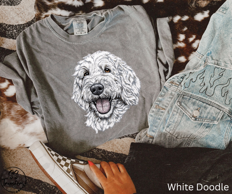 Faux Rhinestone Dogs (Multiple Choices) DTF Transfer