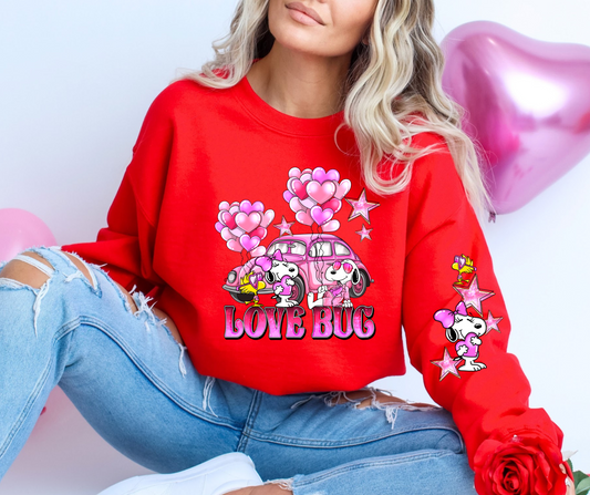 Love Bug Snoop (w/Sleeve Option) DTF Transfer