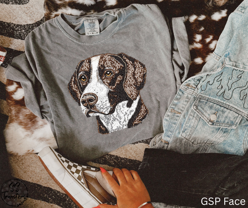 Faux Rhinestone Dogs (Multiple Choices) DTF Transfer