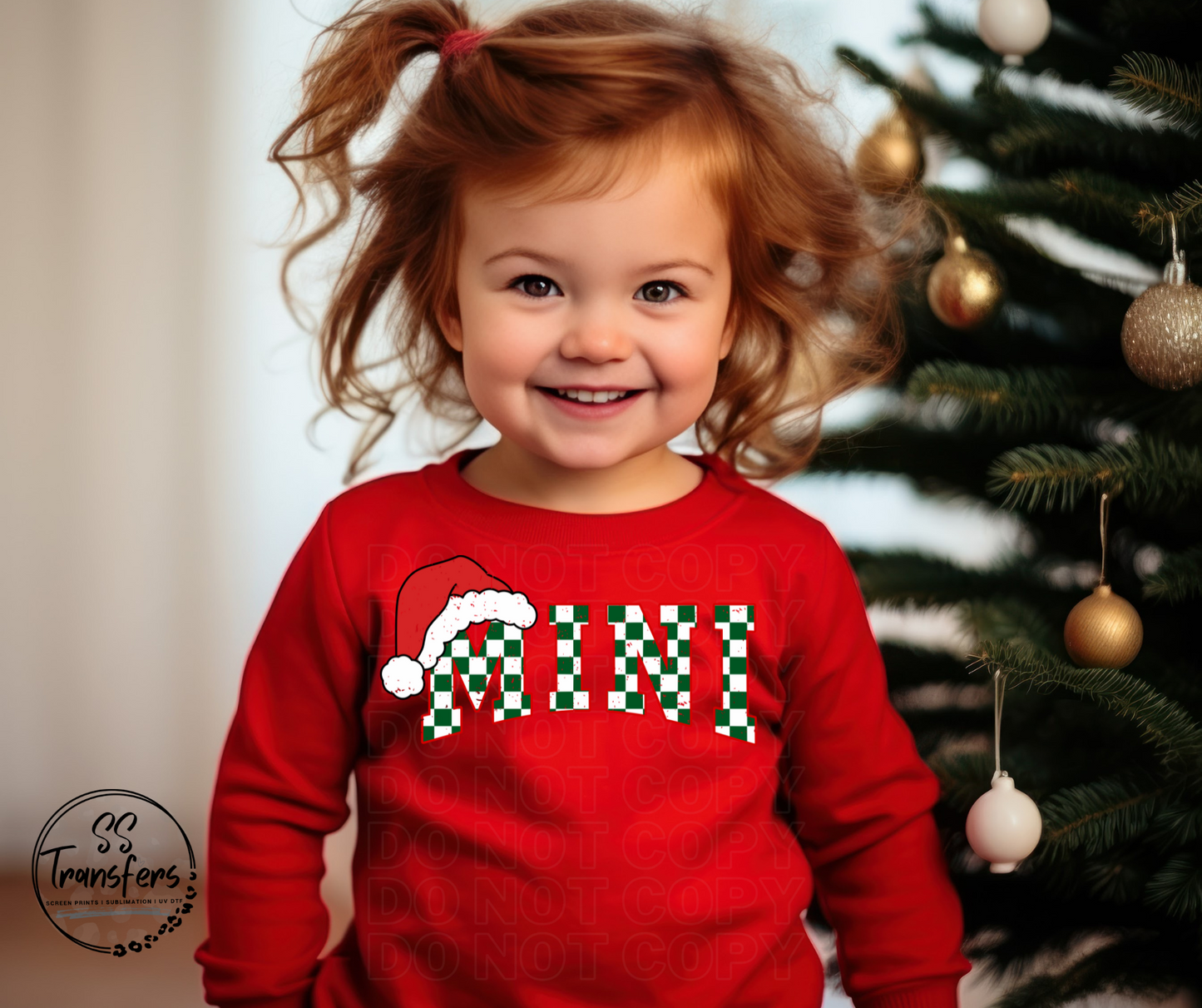 Checkered Names Collection (Multiple Choices) DTF Transfer