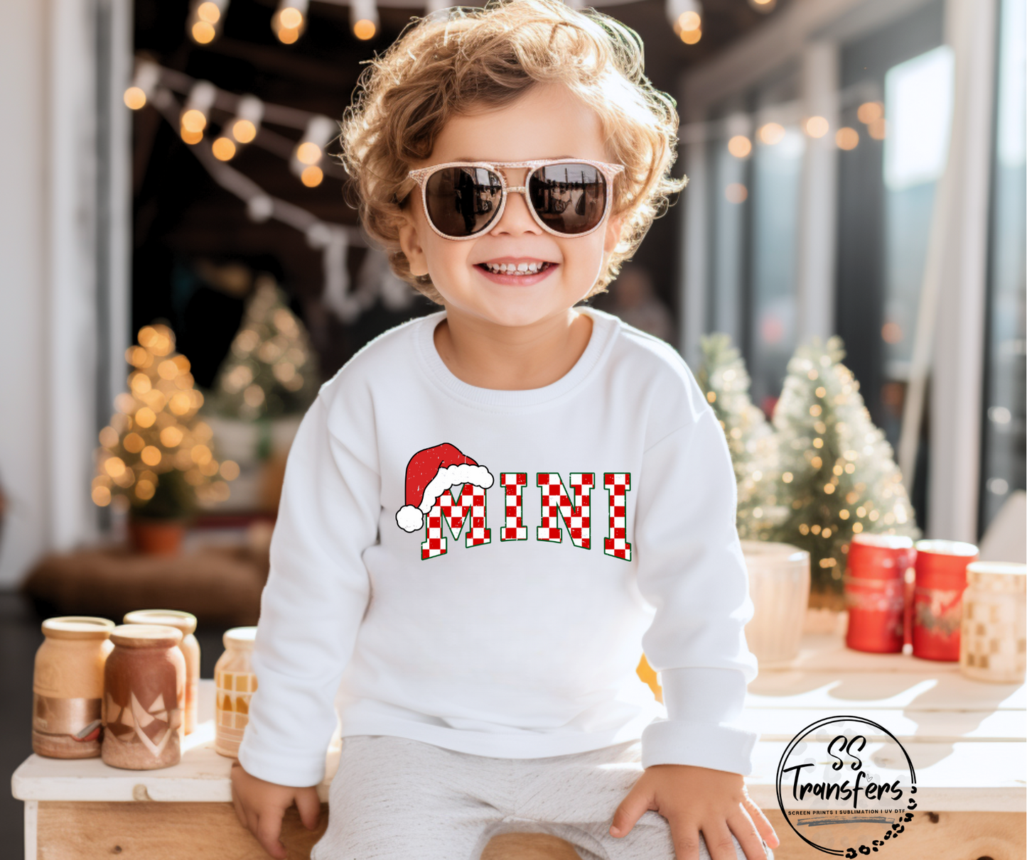 Checkered Names Collection (Multiple Choices) DTF Transfer