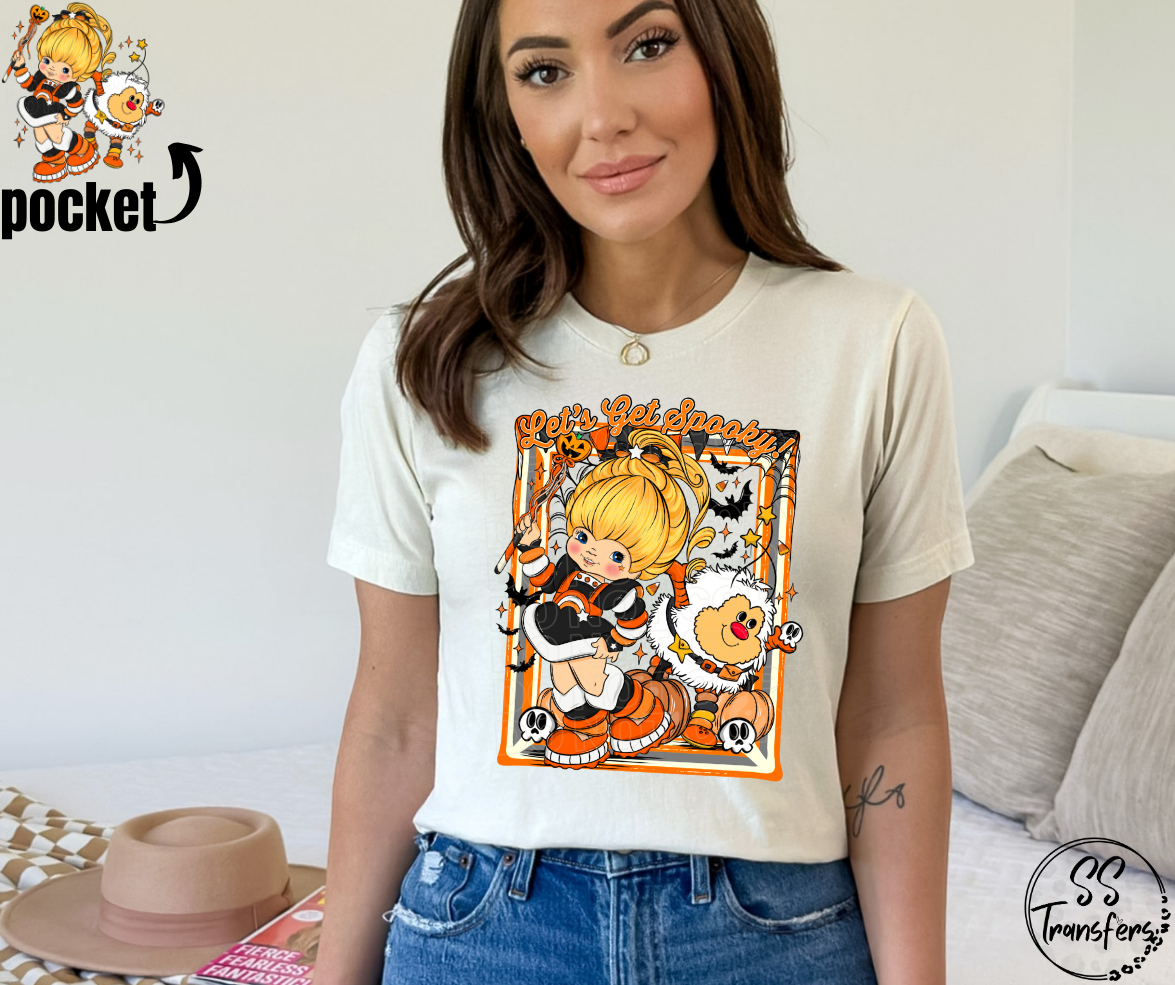 Let's Get Spooky (w/Sleeve Option) DTF Transfer