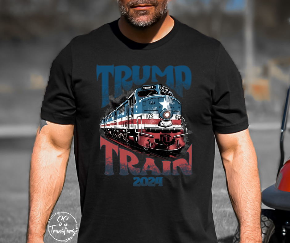 Trump Train 2024 DTF Transfer