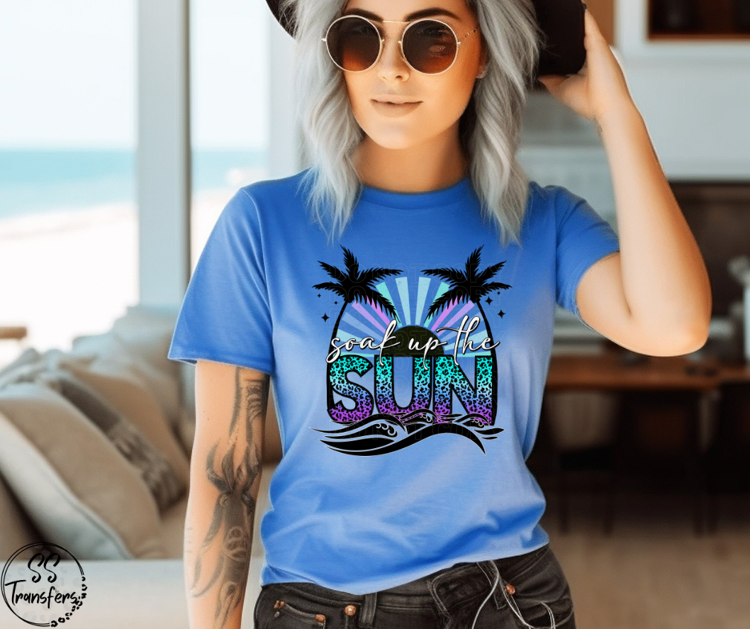 Soak Up The Sun DTF Transfer