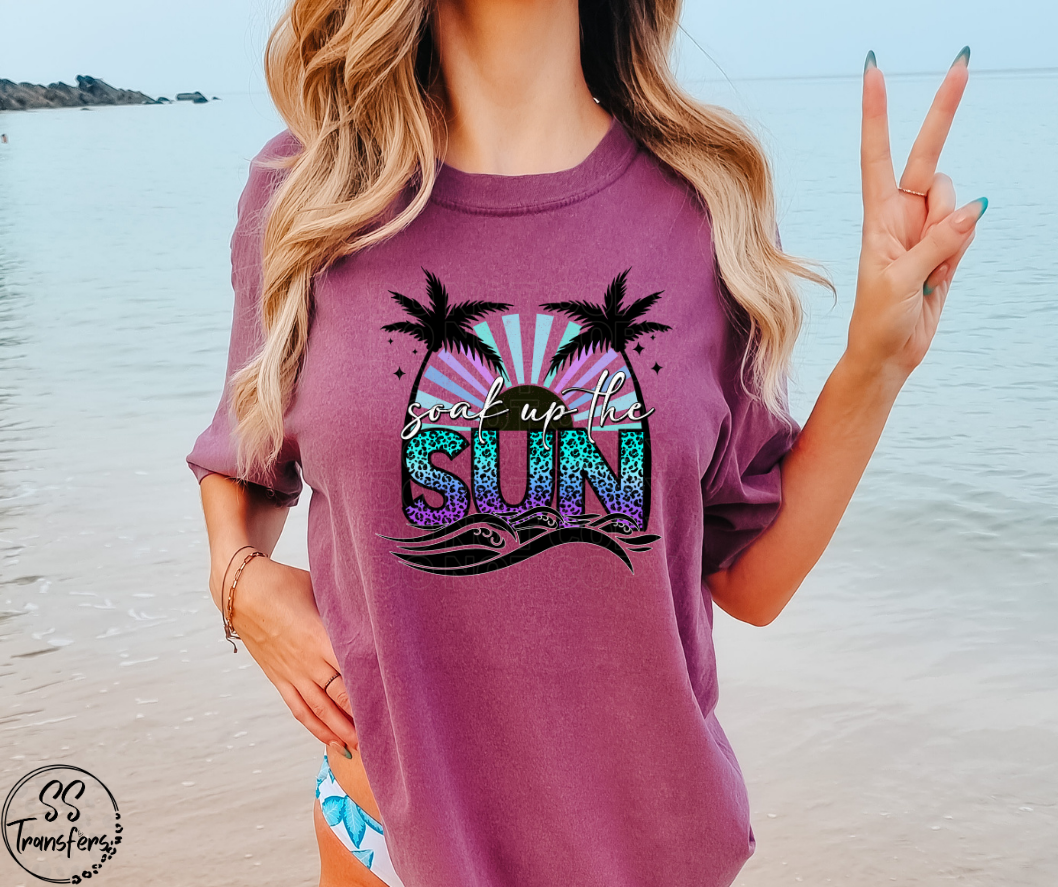 Soak Up The Sun DTF Transfer