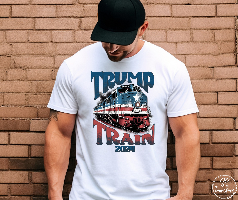 Trump Train 2024 DTF Transfer