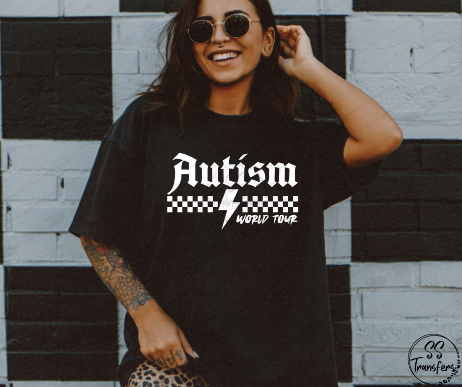 Autism Awareness World Tour DTF Transfer