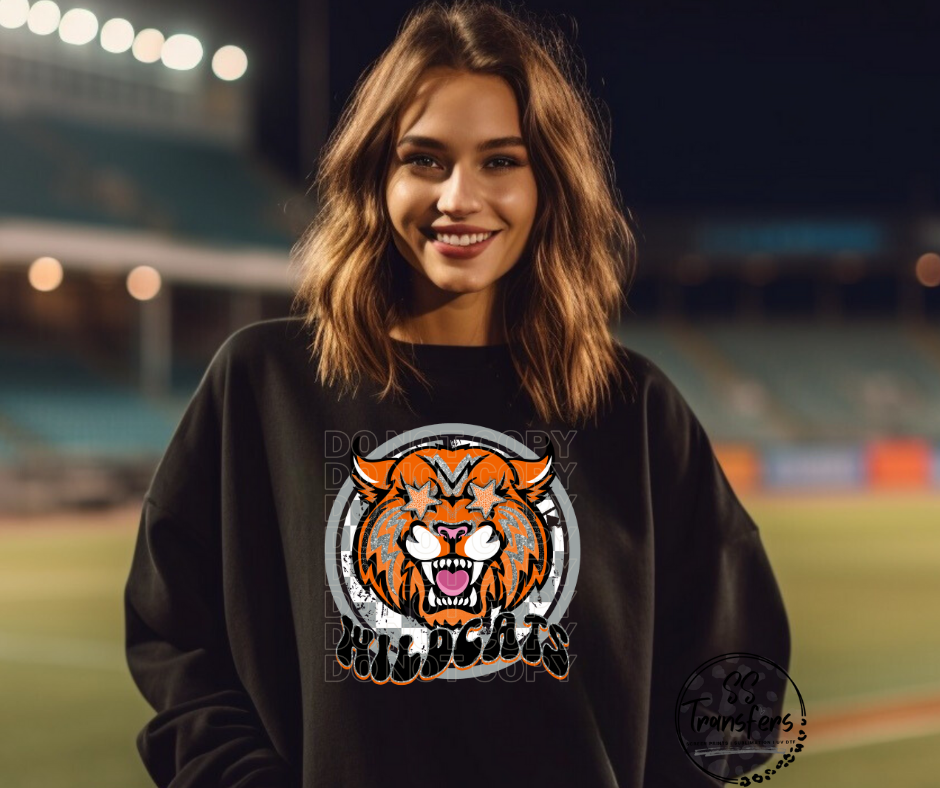 Preppy Checkered Mascots (Multiple Teams) DTF Transfer