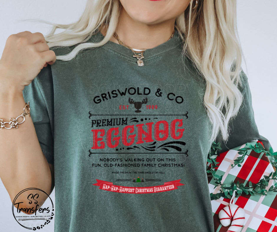 Griswold and Co. Eggnog (Multiple Colors) DTF Transfer